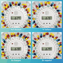 Automatic Pill Dispenser with Solid or Clear Lid (VAT Free) - Tabtime Limited